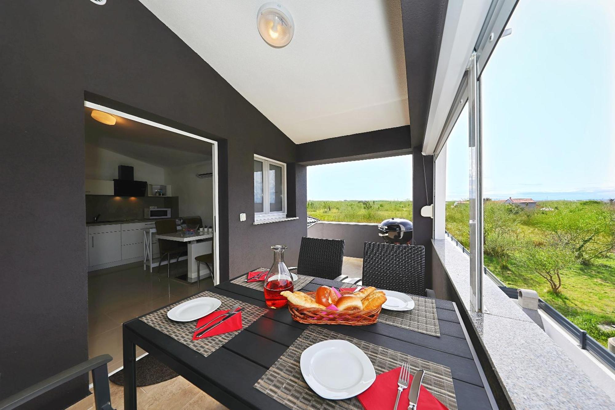 Apartments Rosini, 300M From The Beach With Shared Tavern And Bikes, Nin Zewnętrze zdjęcie